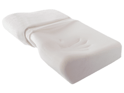 Cuscino ortopedico con incavo per le spalle